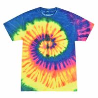 Unisex Multi-Color Tie-Dyed T-Shirt Thumbnail