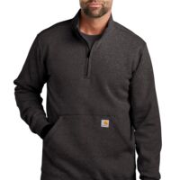Midweight 1/4 Zip Mock Neck Sweatshirt Thumbnail