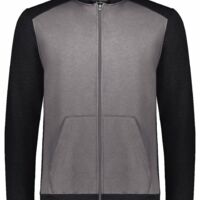 Youth Eco Revive™ Three-Season Triblend Fleece Full-Zip Hooded Sweatshirt Thumbnail