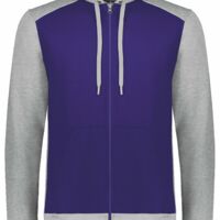 Unisex Eco Revive™ Three-Season Triblend Fleece Full-Zip Hooded Sweatshirt Thumbnail