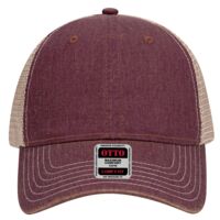OTTO CAP 6 Panel Low Profile Mesh Back Trucker Dad Hat Thumbnail