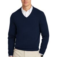 Cotton Stretch V Neck Sweater Thumbnail