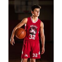 Dual-Side Single Ply Basketball Jersey Thumbnail