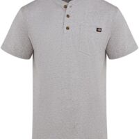 Men's Tall Heavyweight Traditional Short Sleeve Henley Thumbnail