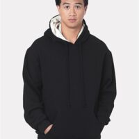 Unisex USA-Made Super Heavy Thermal Lined Hooded Sweatshirt Thumbnail