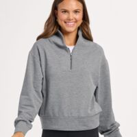Women's Dream Crop Fleece Quarter-Zip Thumbnail