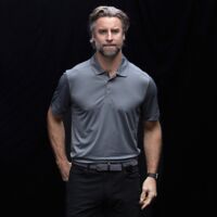 Cutter & Buck Prospect Eco Textured Stretch Recycled Mens Big & Tall Polo Thumbnail