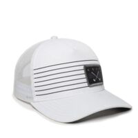 Striped 5-Panel Trucker Cap Thumbnail