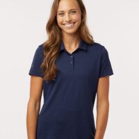Women's Textured Stripe Polo Thumbnail
