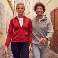 Clique Lift Eco Performance Full Zip Unisex Hoodie Sweatshirt Thumbnail