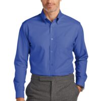 Tall Wrinkle Free Stretch Nailhead Shirt Thumbnail