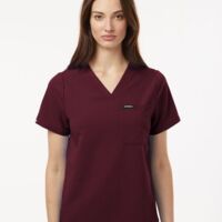 Women's Rhena Essential 1-Pocket Scrub V-Neck Top Thumbnail