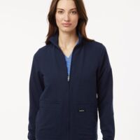 Women's Ceri Essential Full-Zip 6-Pocket Scrub Jacket Thumbnail