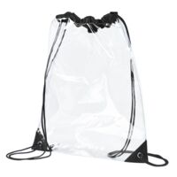 PVC Clear Drawstring Bag Thumbnail