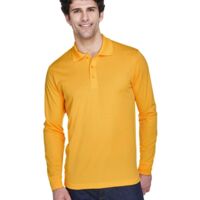 Men's Pinnacle Performance Long Sleeve Piqué Polo Thumbnail
