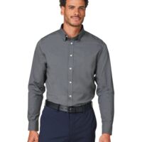 Men's CrownLux Performance® Spencer Poplin Dress Shirt Thumbnail