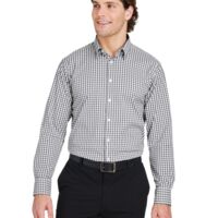 Men's CrownLux Performance® Gingham Dress Shirt Thumbnail