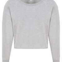 Women's Cropped Crewneck Sweatshirt Thumbnail