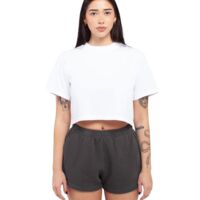 Women's Garment-Dye Fleece Shorts Thumbnail