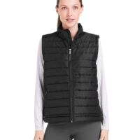 Women's Quilted Puffer Vest Thumbnail