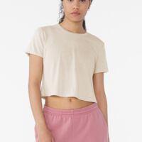 Women's Flowy Cropped Tee Thumbnail