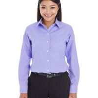 Women's Crown Collection® Royal Dobby Woven Dress Shirt Thumbnail