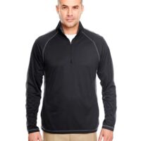 Cool & Dry Sport Quarter-Zip Pullover with Side and Sleeve Panels Thumbnail