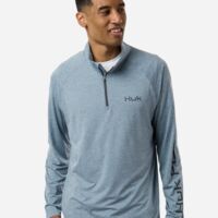 Men's Airweight Heather Quarter-Zip Pullover Thumbnail