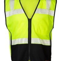 Unisex Premium Black Series® FR Black Bottom Mesh Vest Thumbnail