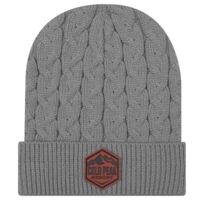 OTTO CAP® 12" Cable Knit Beanie w/ Rib Knit Cuff Thumbnail