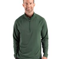 Cutter & Buck Prospect Recycled Featherlight Stretch Mens Quarter Zip Thumbnail