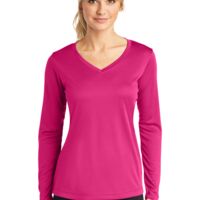 Women's Long Sleeve PosiCharge ® Competitor V Neck Tee Thumbnail