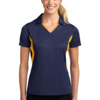 Women's Side Blocked Micropique Sport Wick ® Polo Thumbnail