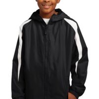 Youth Fleece Lined Colorblock Jacket Thumbnail