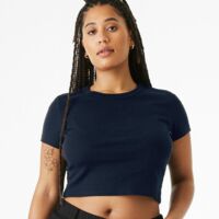 Women's Micro Rib Baby Tee Thumbnail