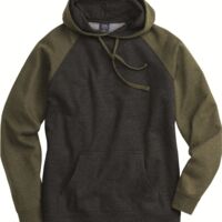 Unisex Raglan Hooded Sweatshirt Thumbnail