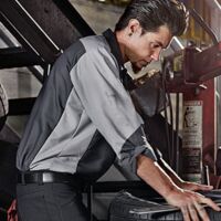 Men's Long Sleeve Automotive Crew Shirt Thumbnail