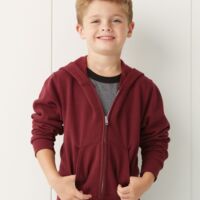 Youth NuBlend® Full-Zip Hooded Sweatshirt Thumbnail
