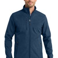 Shaded Crosshatch Soft Shell Jacket Thumbnail