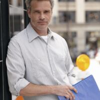 Men's Premium Long Sleeve Work Shirt Thumbnail