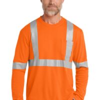Ansi 107 Class 2 Long Sleeve Safety T Shirt Thumbnail