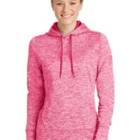 Women's PosiCharge ® Electric Heather Fleece Hooded Pullover Thumbnail