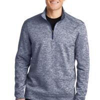 PosiCharge ® Electric Heather Fleece 1/4 Zip Pullover Thumbnail