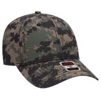 OTTO CAP Camouflage 6 Panel Low Profile Mesh Back Trucker Hat Thumbnail