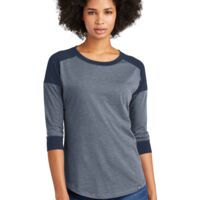 Women's Heritage Blend 3/4 Sleeve Baseball Raglan Tee Thumbnail