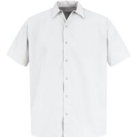 Men's Specialized Pocketless Polyester Work Shirt Thumbnail