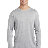 PosiCharge ® Long Sleeve Electric Heather Tee Thumbnail