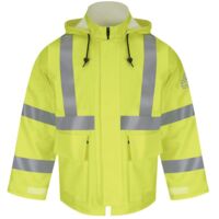 Men's Hi-Visibility Flame-Resistant Rain Jacket Thumbnail