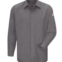 Men's Concealed-Gripper Pocketless Long Sleeve Shirt - CoolTouch® 2 Thumbnail