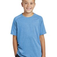 Youth PosiCharge ® Tri Blend Wicking Raglan Tee Thumbnail